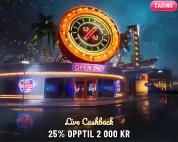 Live casino spin 25 PS
